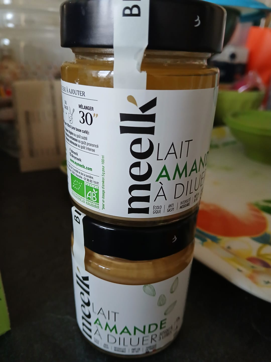 Customer photo review of Duo Meelk 2 pots Amande