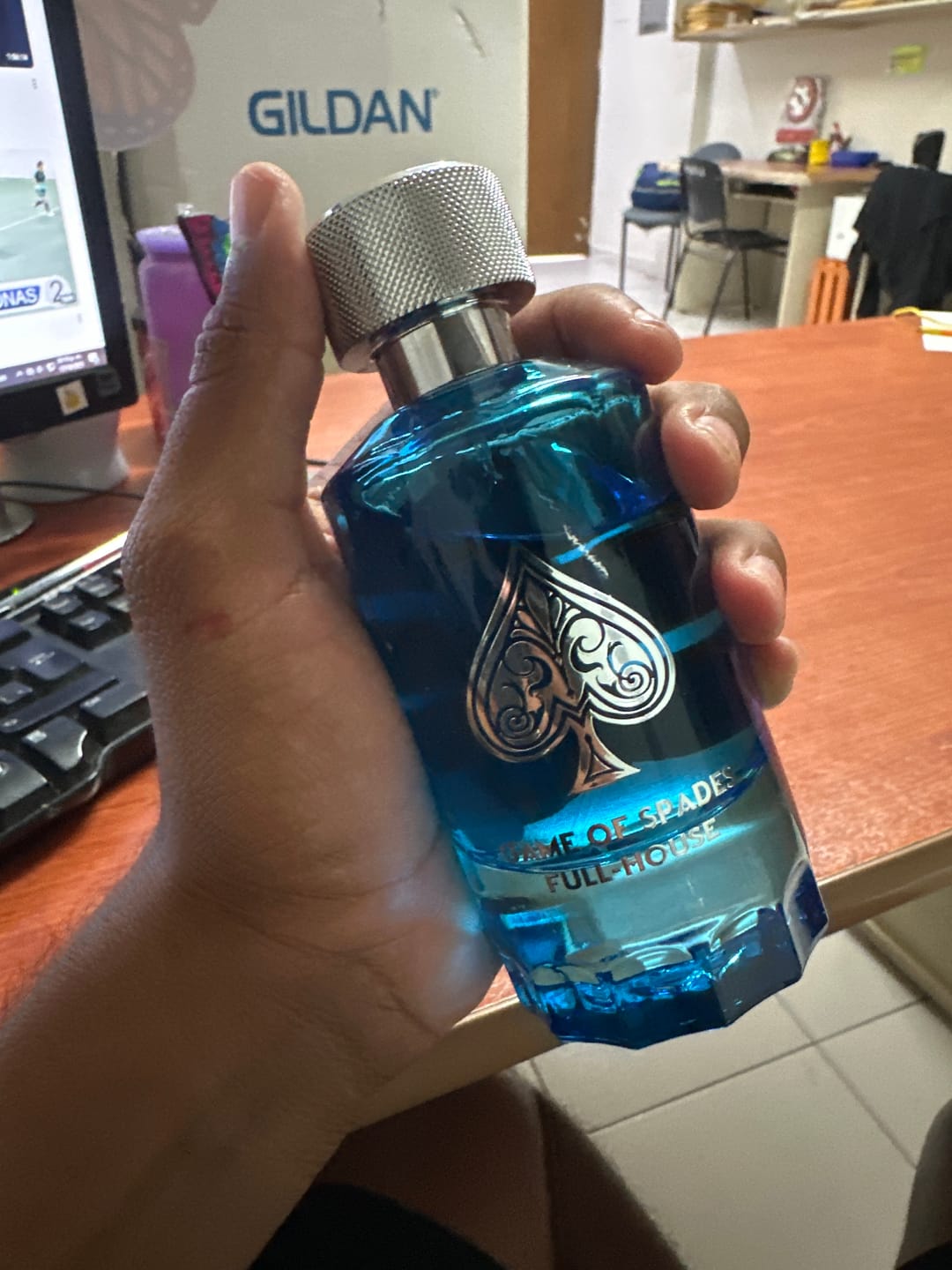 Customer photo review of Perfume Unisex GAME OF SPADES FULL HOUSE PARFUM
