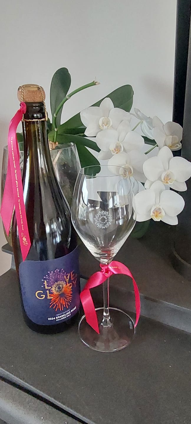 Customer photo review of 2024 Sparkling Rosé Case
