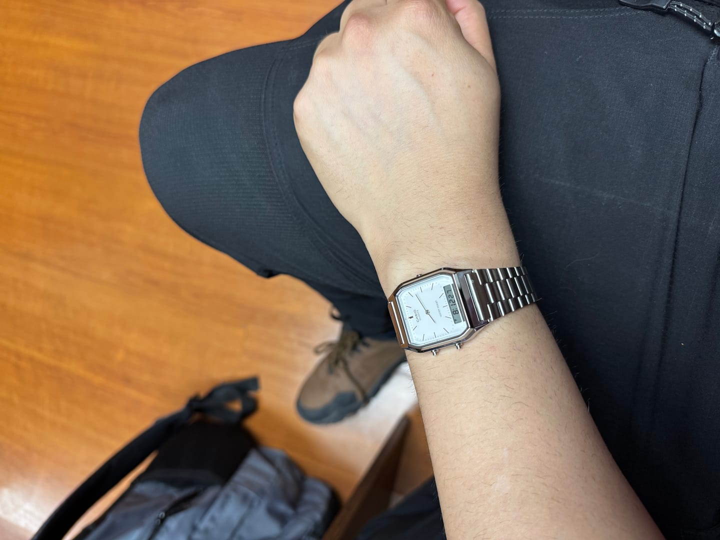 Customer photo review of Reloj Casio Vintage AQ-230A-7DMQ Análogo Digital Plateado