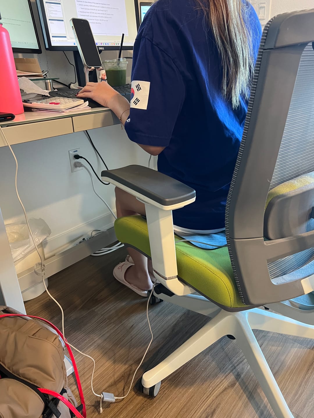 Customer photo review of Portable Heating Pad, USB-C, EMF-Free