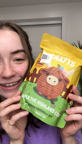 Customer photo review of Mini Crafts™ Learn-To-Crochet Kits