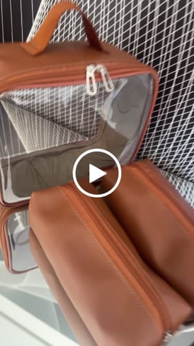 Customer video review of PRADA 0,8MM COM FUNDO MALHA COR CARAMELO