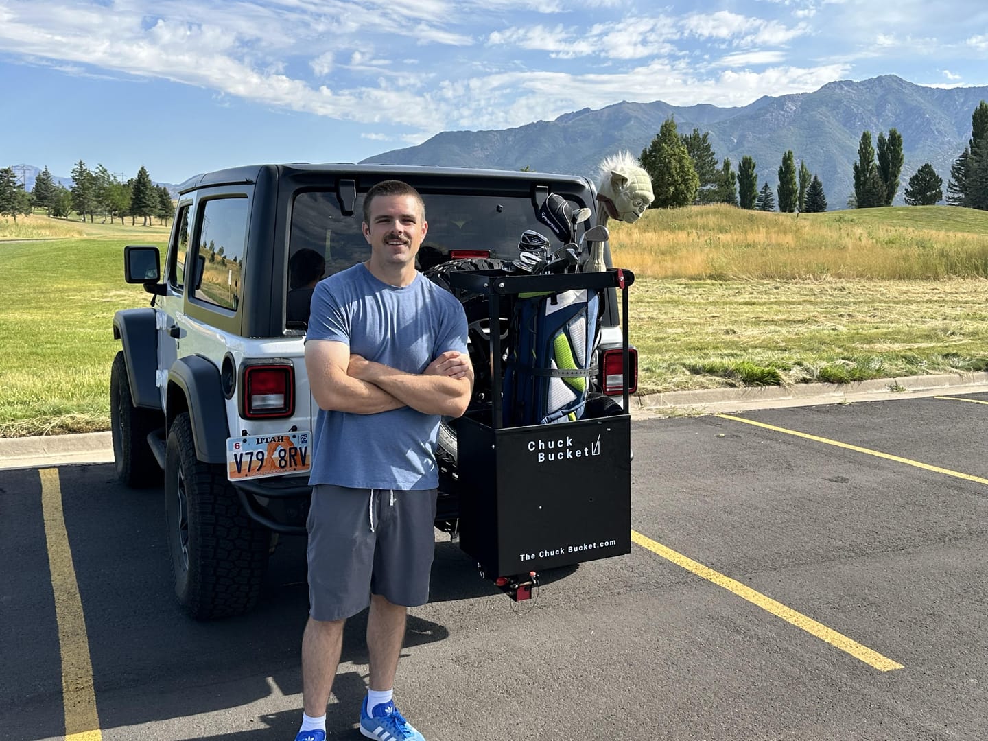 Customer photo review of Chuck Bucket w/ Full Tilt BASE Post