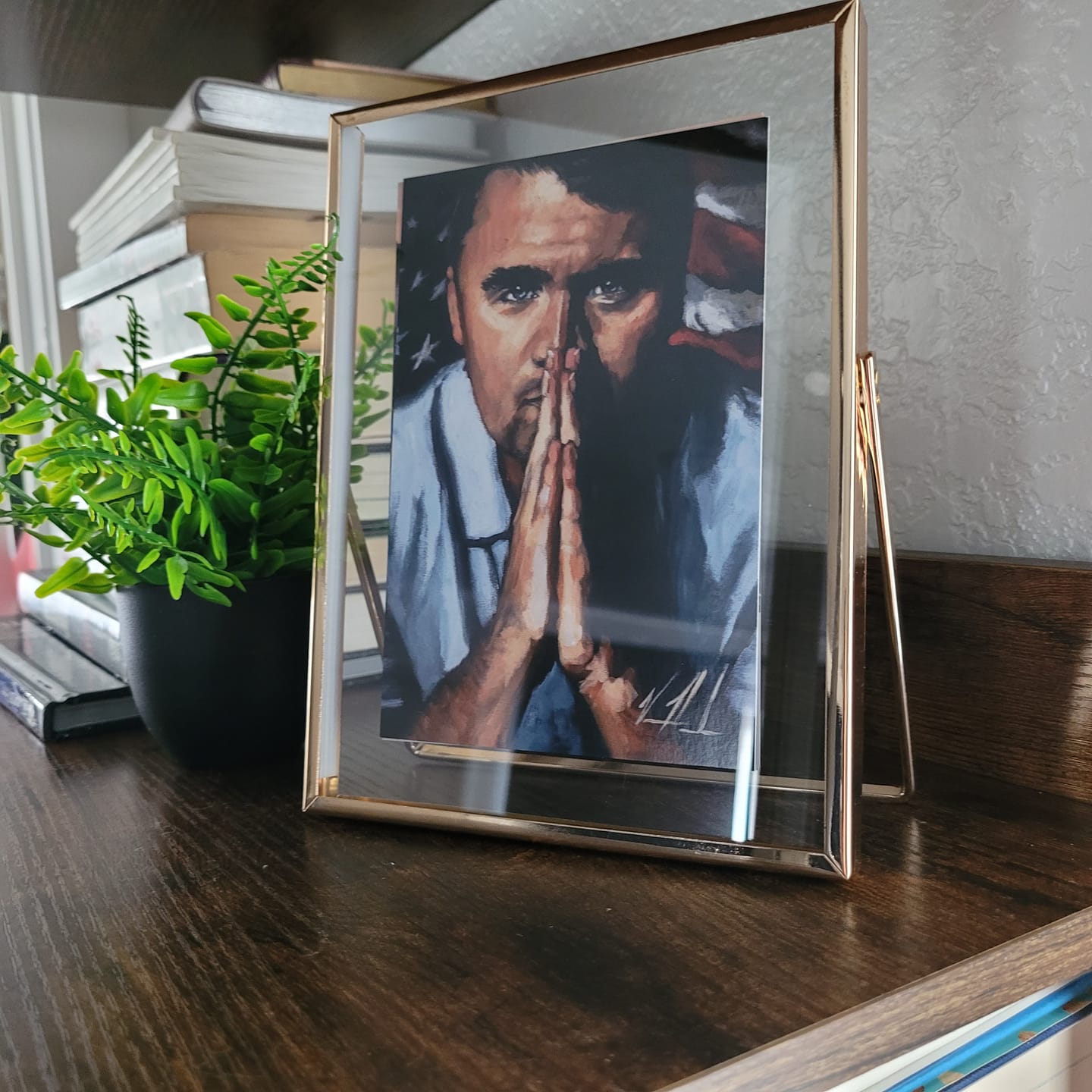 Customer photo review of (PRE-ORDER) Charlie Kirk - A Patriot's Tribute