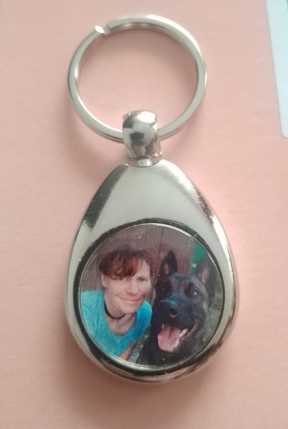 Customer photo review of Schlüsselanhänger-Bundle Tropfen 3x dein Foto für nur 19,90 €