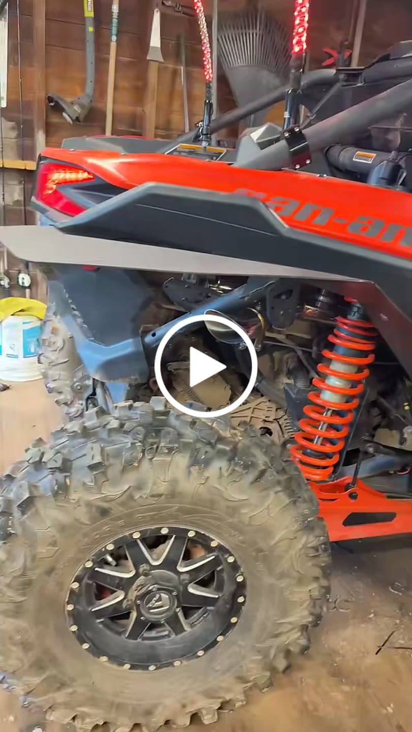 Customer video review of RPM Can-Am X3 E-Valve 3" Electronic Dump Valve Exhaust / Mid pipe