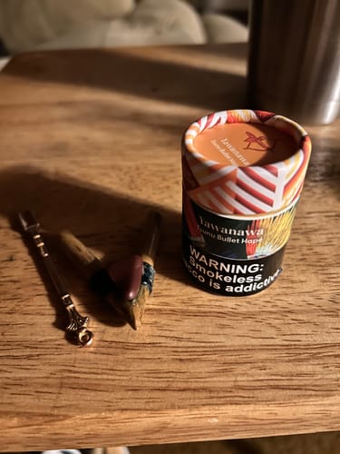 Customer photo review of Yawanawa Tsunu "Bullet" Hapé