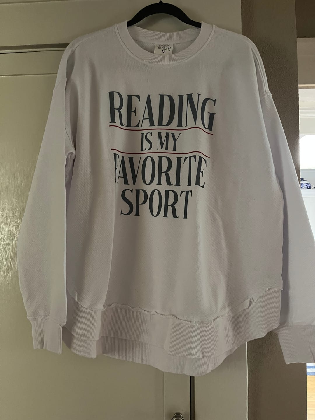 Customer photo review of Reading Is My Favorite Sport