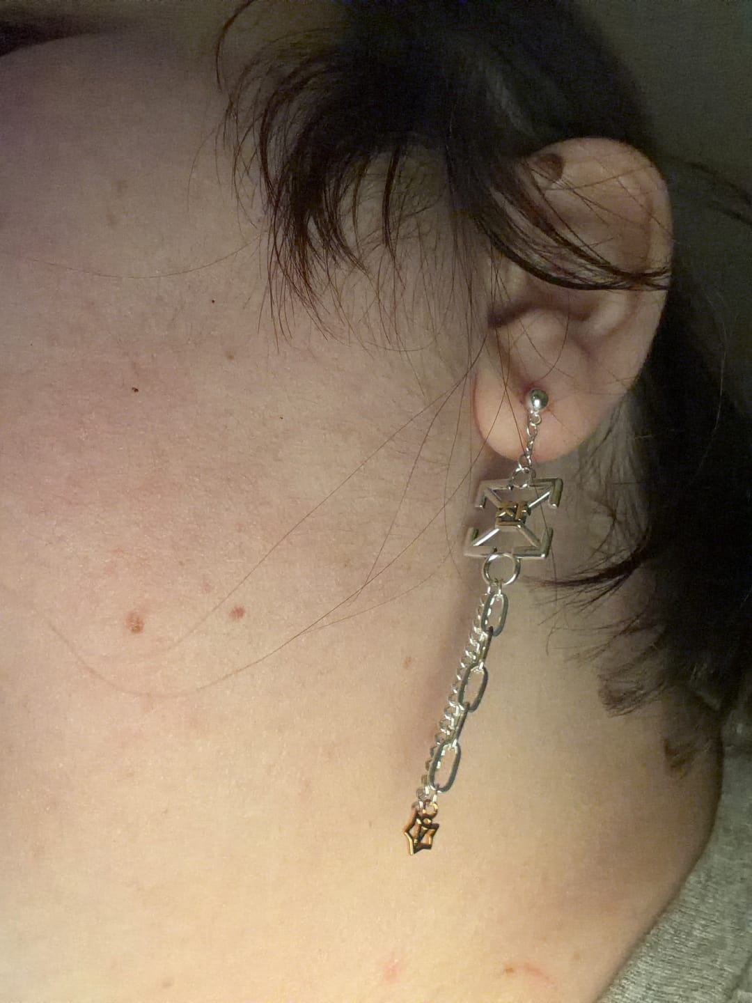 Customer photo review of Bangchan earrings