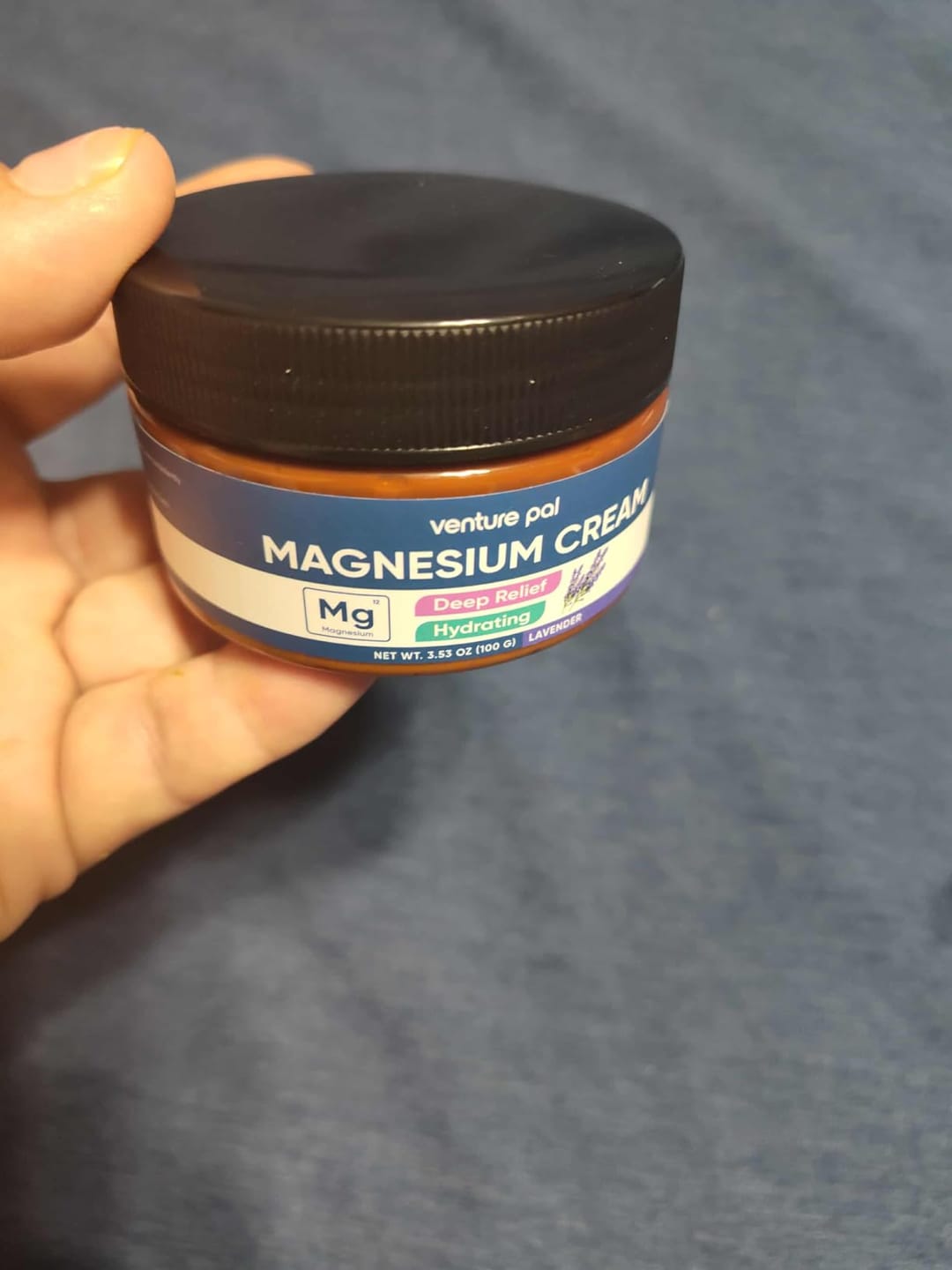 Customer photo review of Topical Magnesium Cream