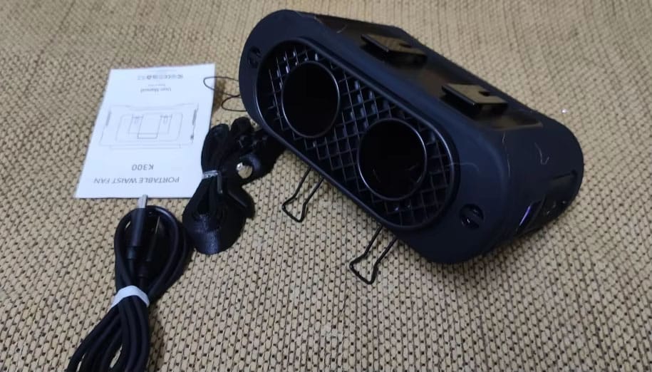 Customer photo review of DualForce Tradie Waist Fan 14500mAh