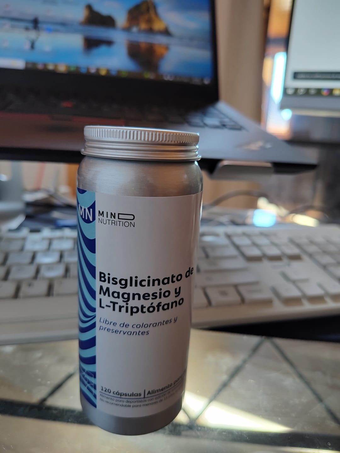 Customer photo review of Bisglicinato de Magnesio + L- Triptofano