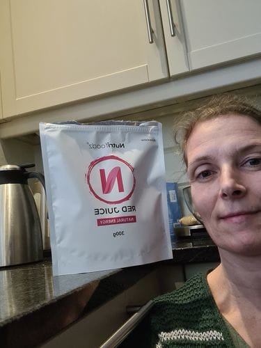 Customer photo review of Nutrifoodz® Red Juice