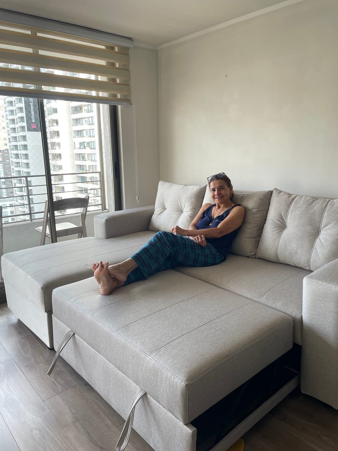 Customer photo review of Sofá en L Cama Baúl Paris