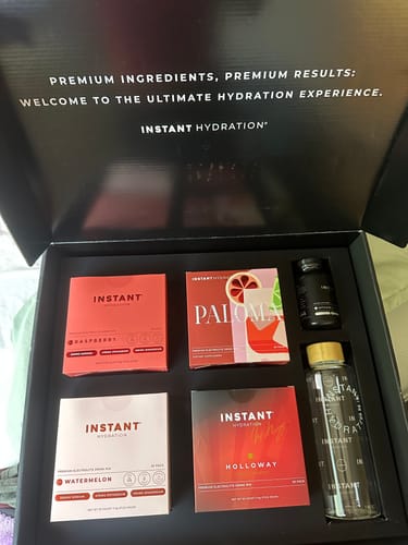 Customer photo review of Premium Electrolyte Drink Mix