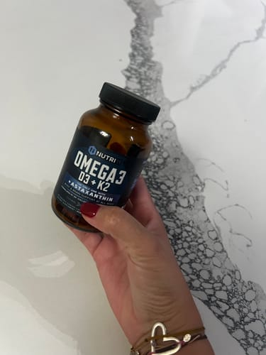 Customer photo review of Omega 3 + D3 + K2 with Astaxanthin