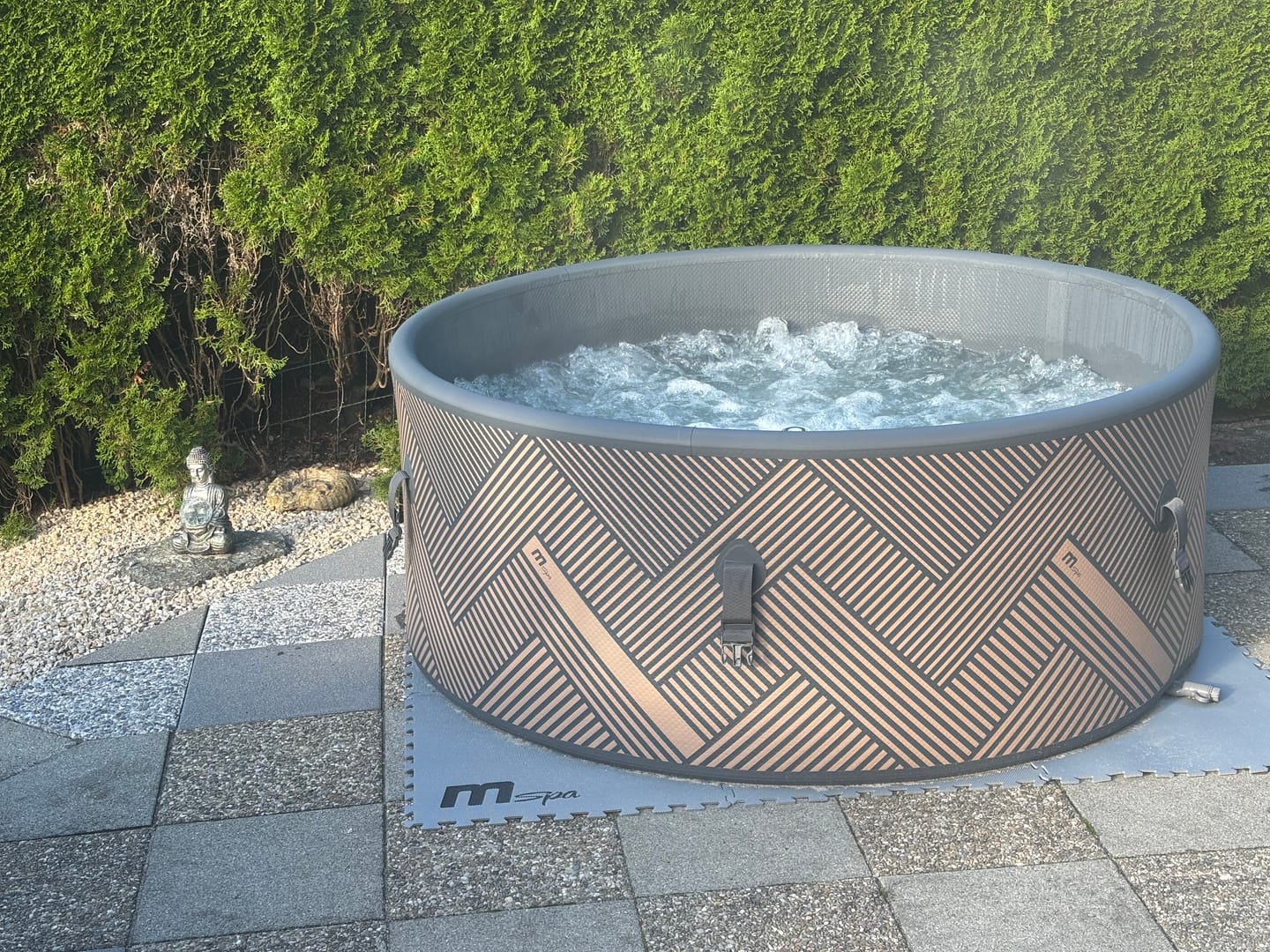 Customer photo review of Mspa Whirlpool Mono 2025 App Steuerung