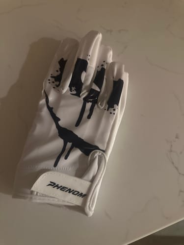 Customer photo review of Sinister Football Gloves - VPS1 by Phenom Elite