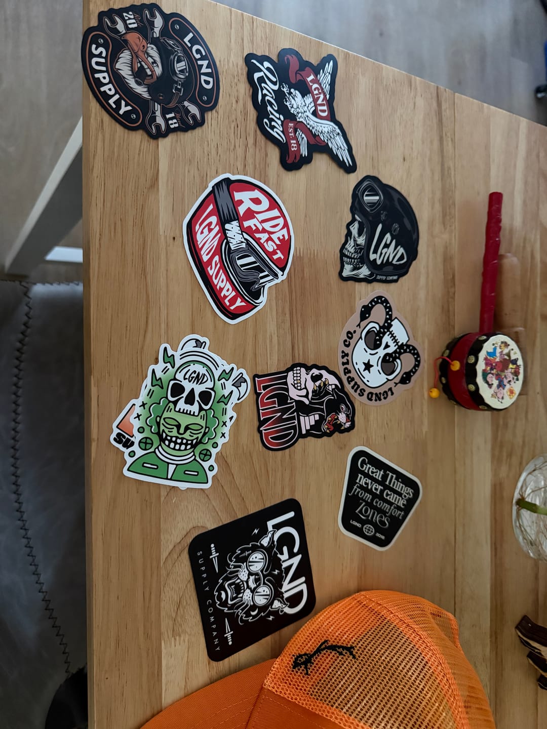 Customer photo review of The Decal Collection - 10 Pack