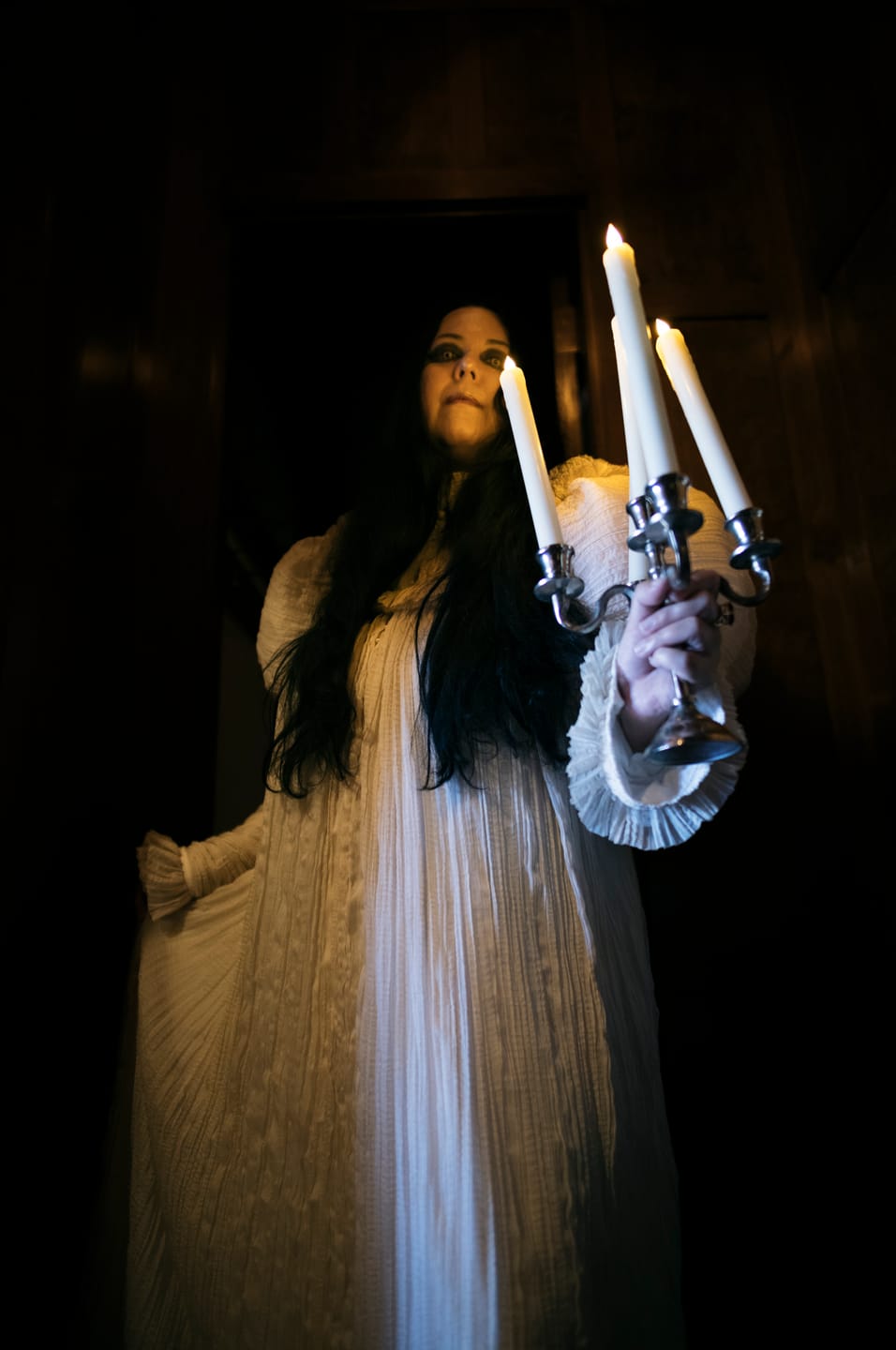 Customer photo review of CRIMSON PEAK™ Edith Victorian Gown in Ivory