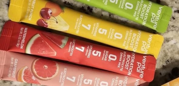Customer photo review of Sugar Free Electrolyte Powder Packets