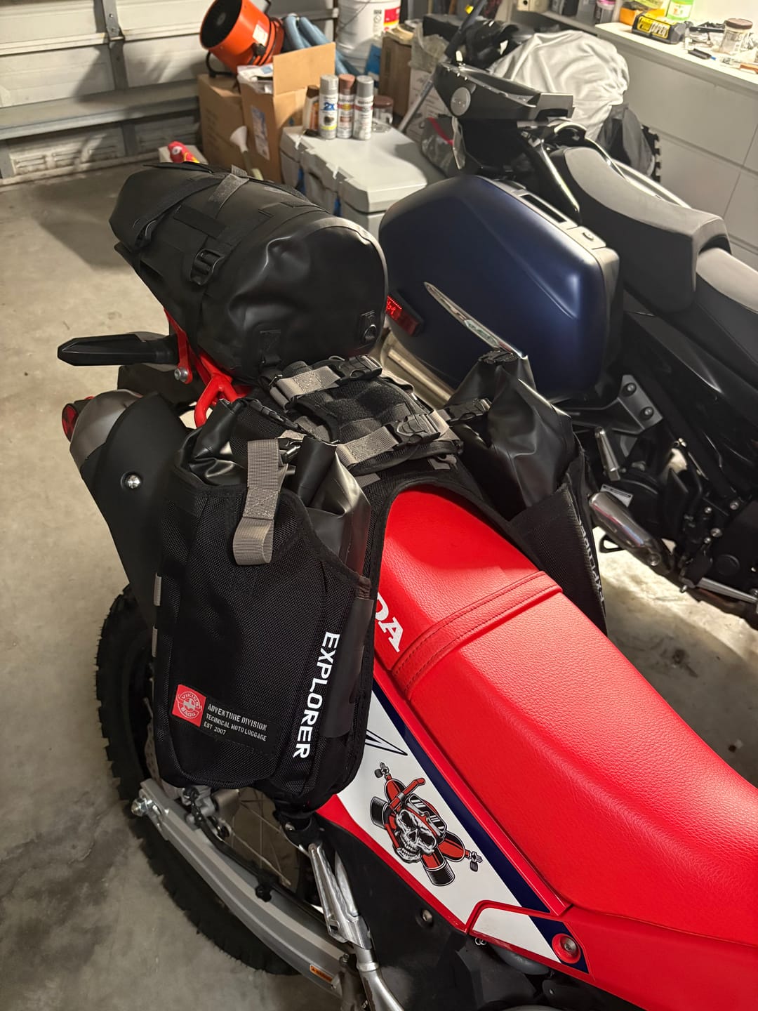 Customer photo review of 8L - Odyssey ADV Touring Tailpack