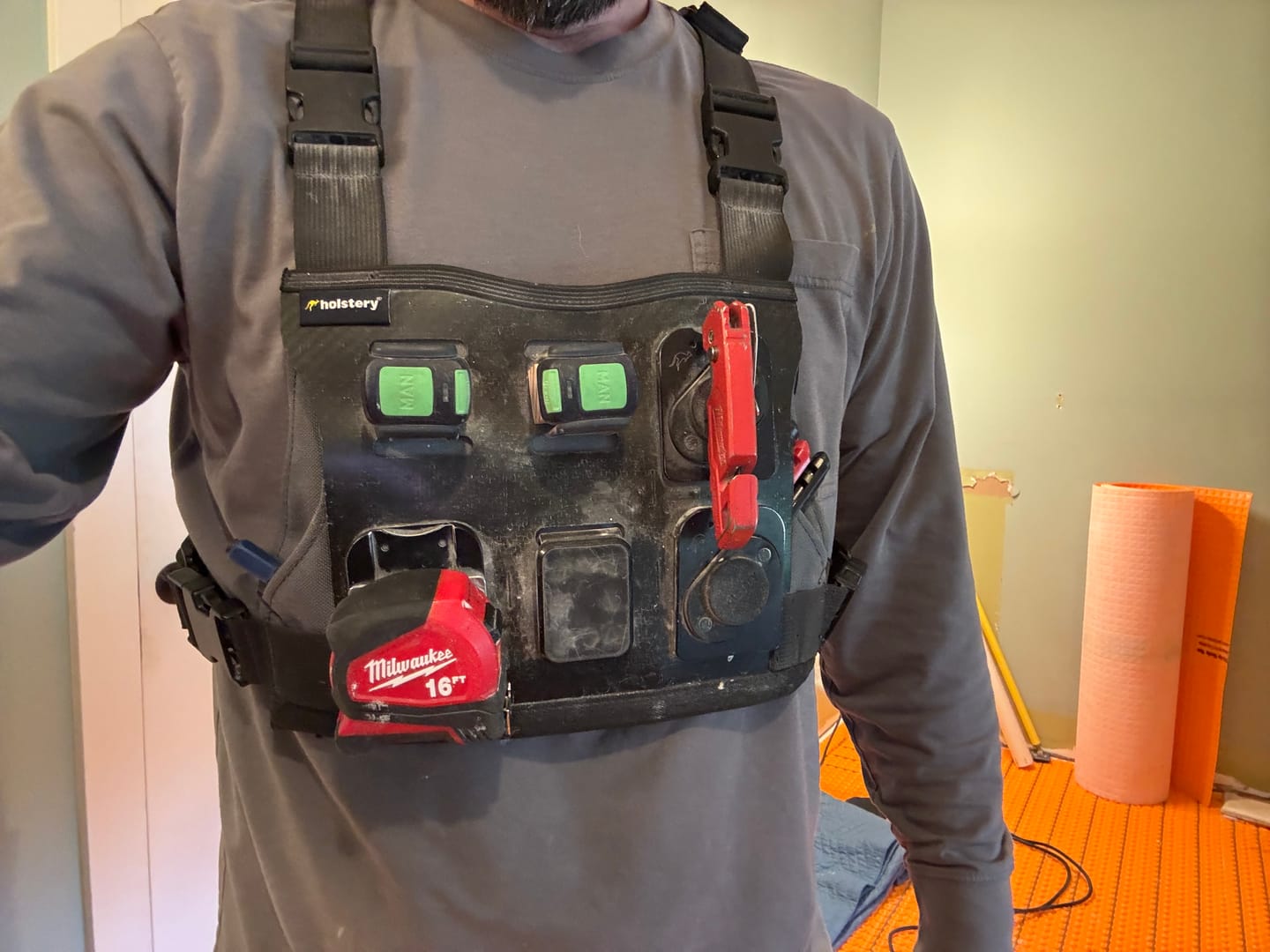 Customer photo review of ModRig | Modular Chest Rig