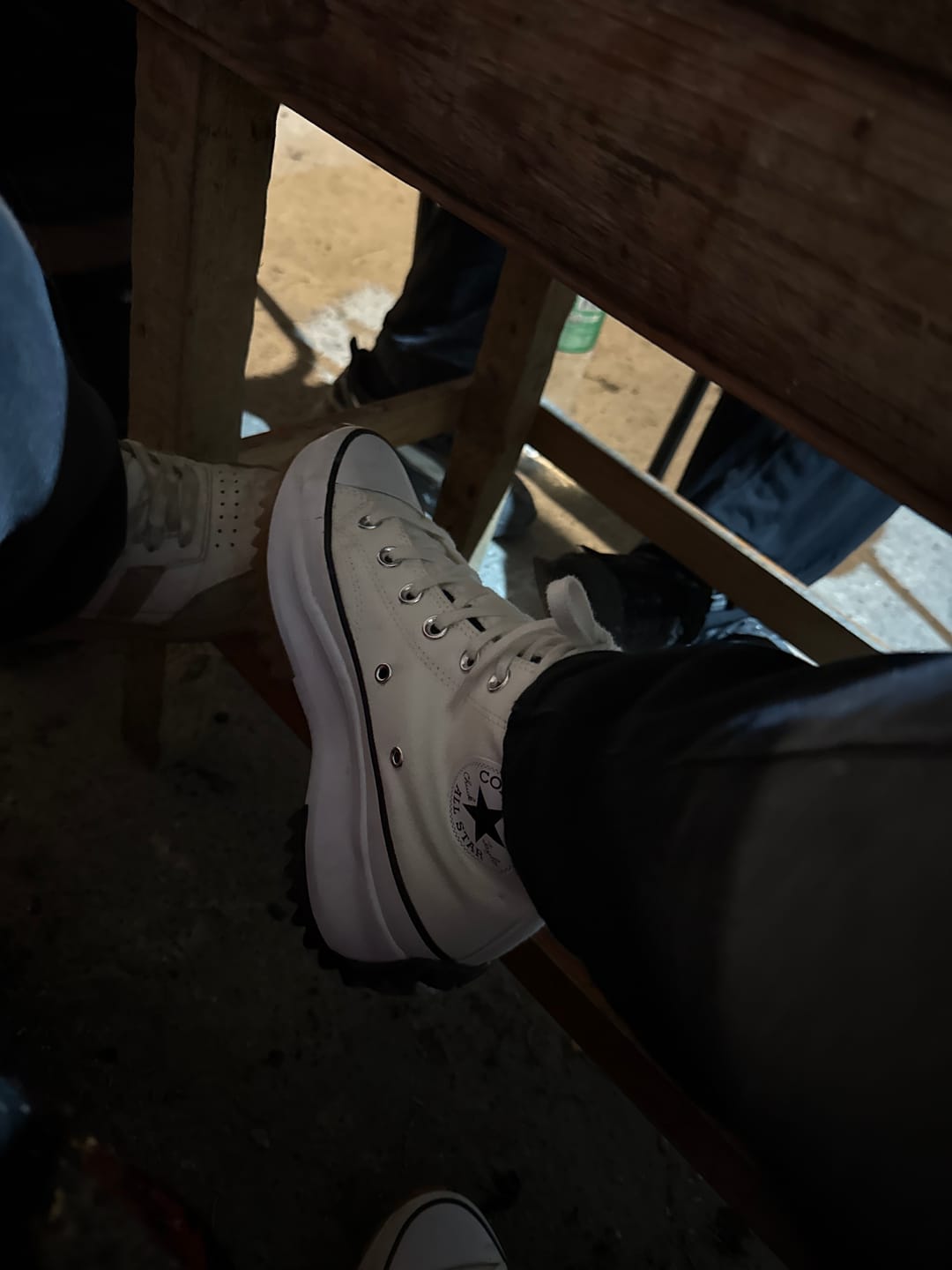 Customer photo review of Zapatilla Converse Run Star Hike Plataforma Mujer Blanco