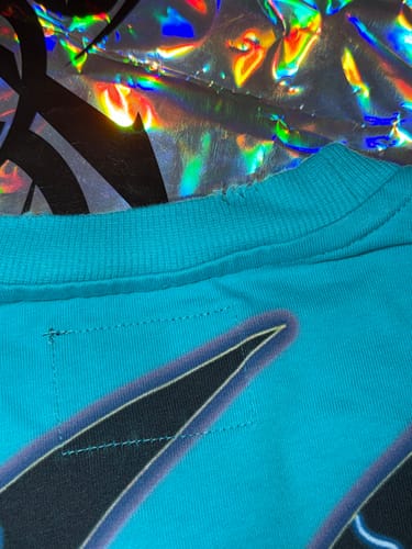 Customer photo review of Godspeed BMX Tee Carolina Blue