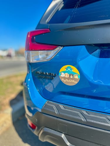 Customer photo review of Custom Vinyl Sticker