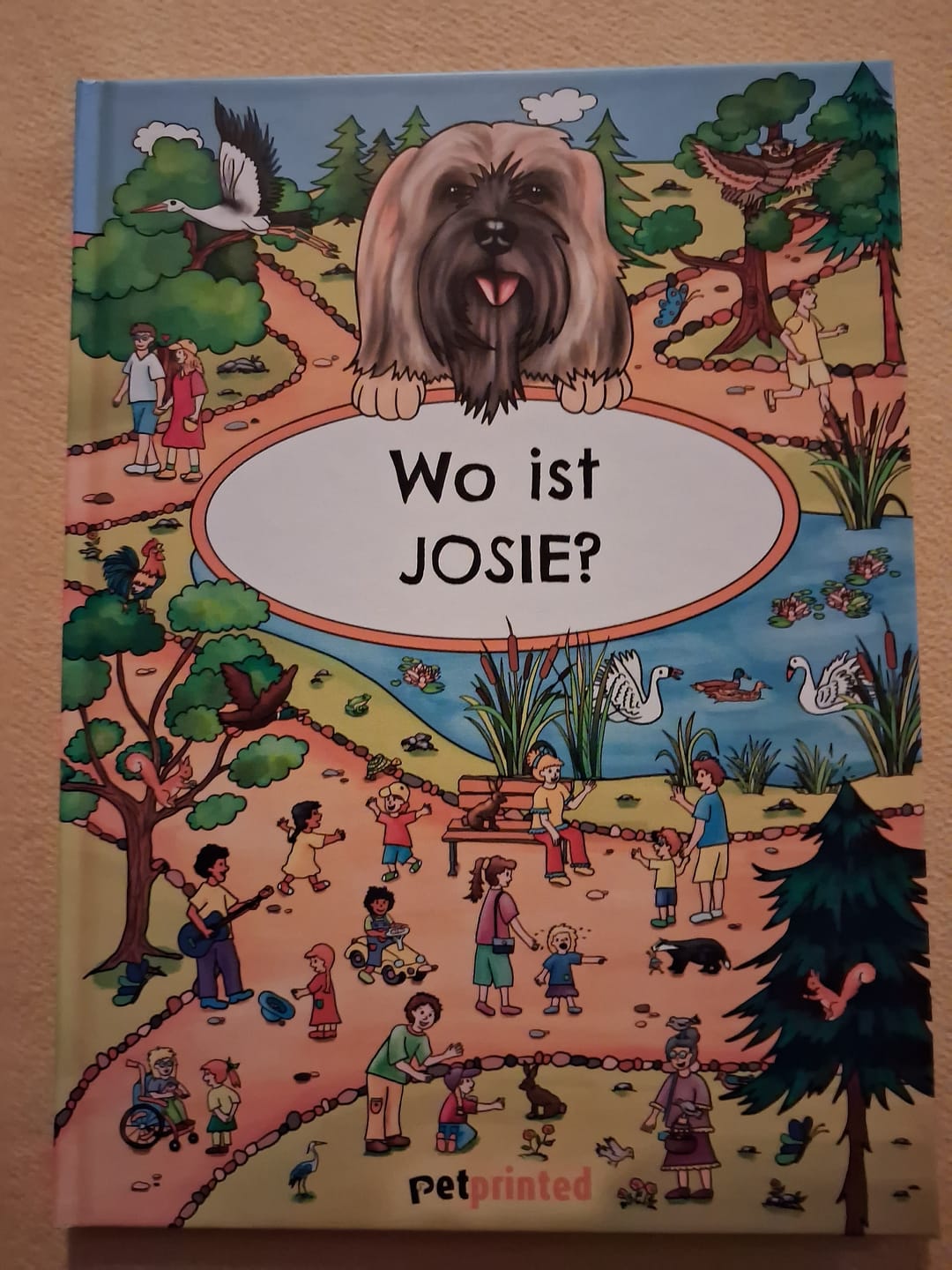 Customer photo review of Wo bist du? - Personalisiertes Hunde-Wimmelbuch