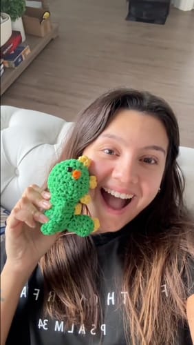 Customer photo review of Mini Crafts™ Learn-To-Crochet Kits