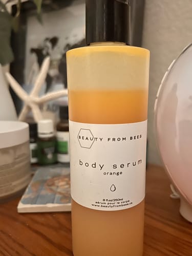 Customer photo review of Body Serum