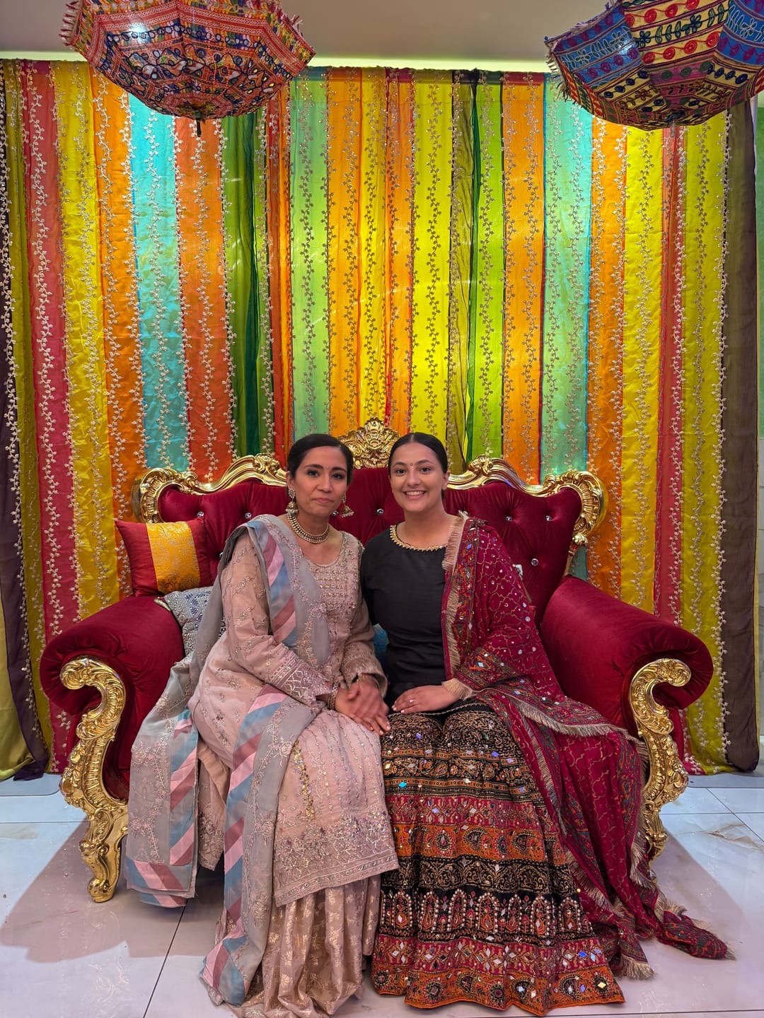 Customer photo review of SRB9961 - SABA - Sehrish.B Designer Mendhi Suit