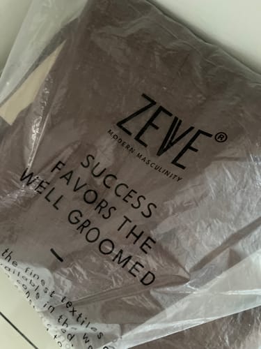 Customer photo review of Trousers With Side Adjusters -  Linen Coffee Plain (Wide Fit)