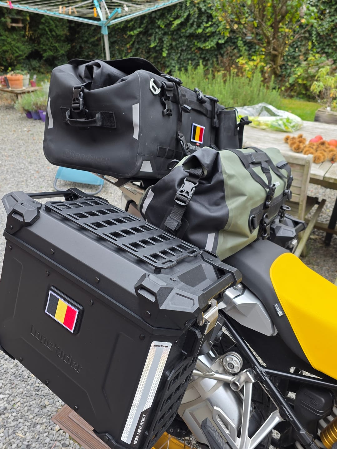 Customer photo review of Explorer Duffel Dry Bag