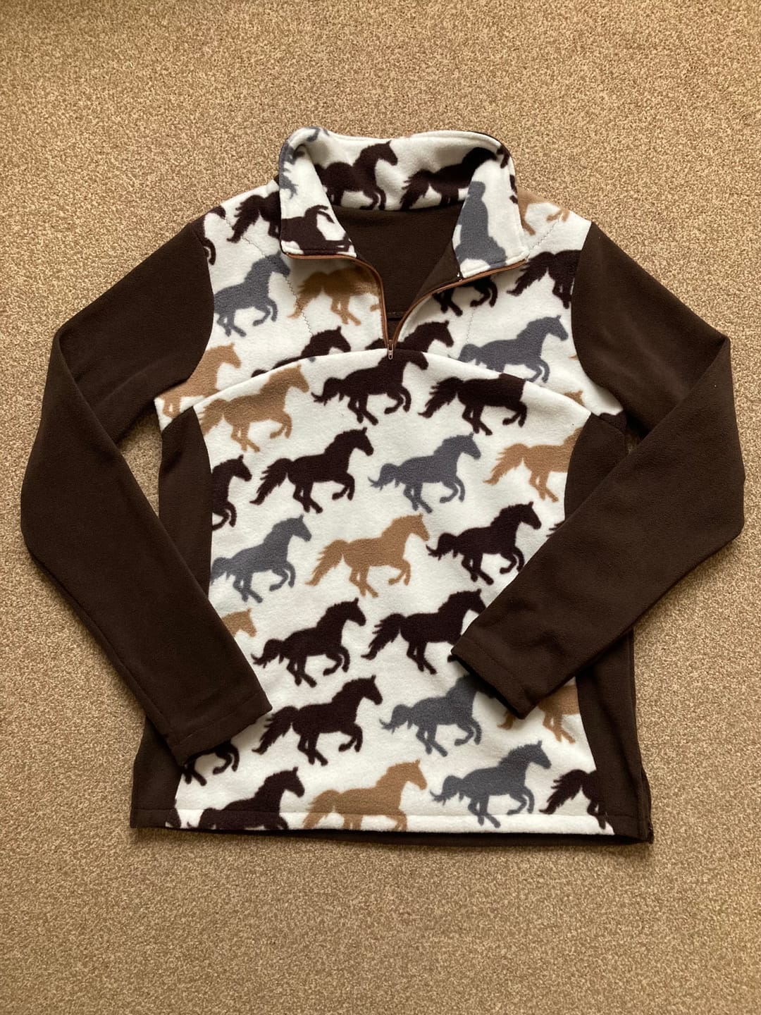Customer photo review of Special Offer #2 - Plain Polar Fleece Fabric - 2 metre Pre-cut