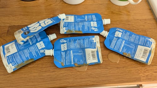 Customer photo review of MYOM 1L Original Oat Milk Blend Case