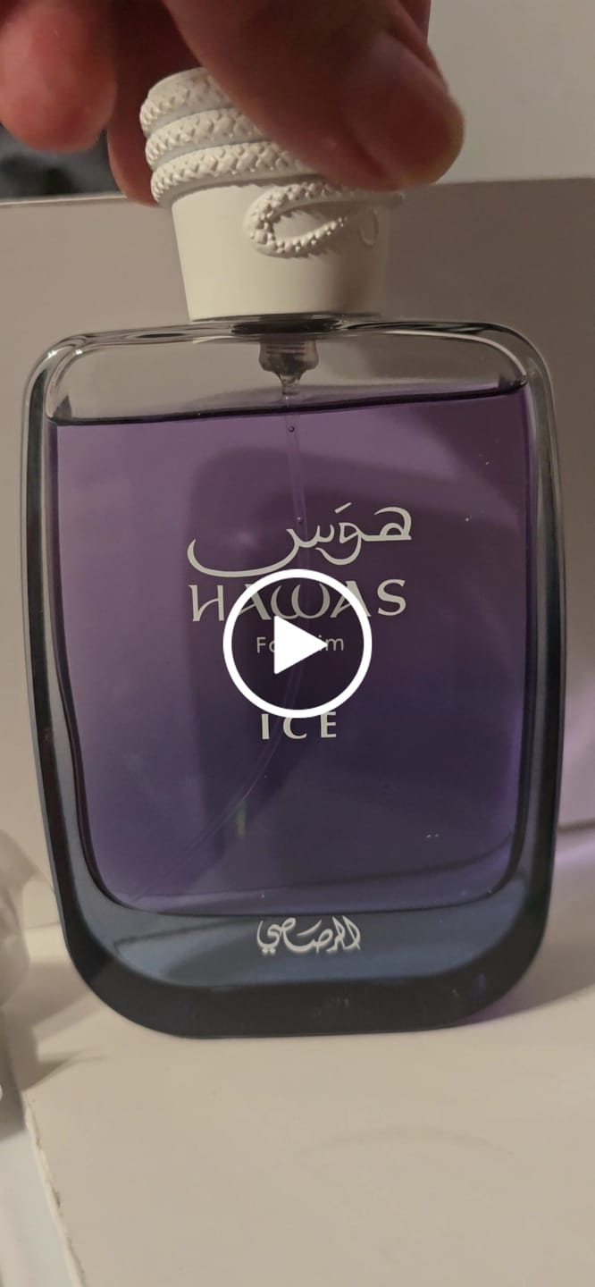 Customer video review of HAWAS ICE FOR HIM 3.4 OZ