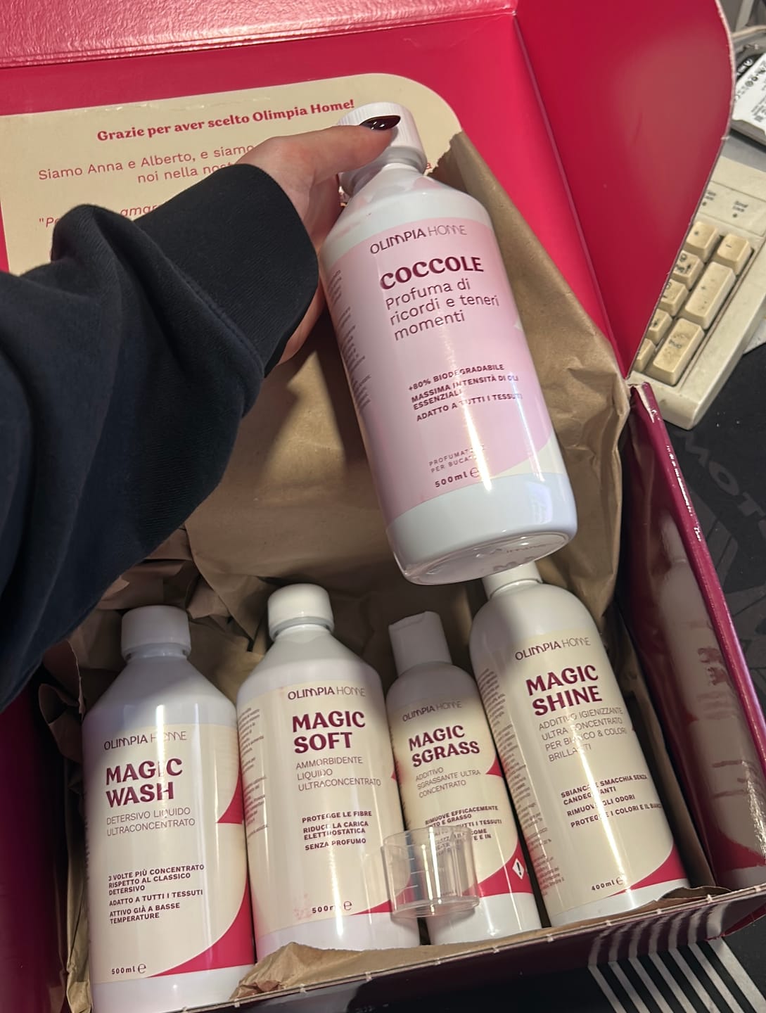 Customer photo review of Coccole - Profuma di Ricordi e Teneri Momenti