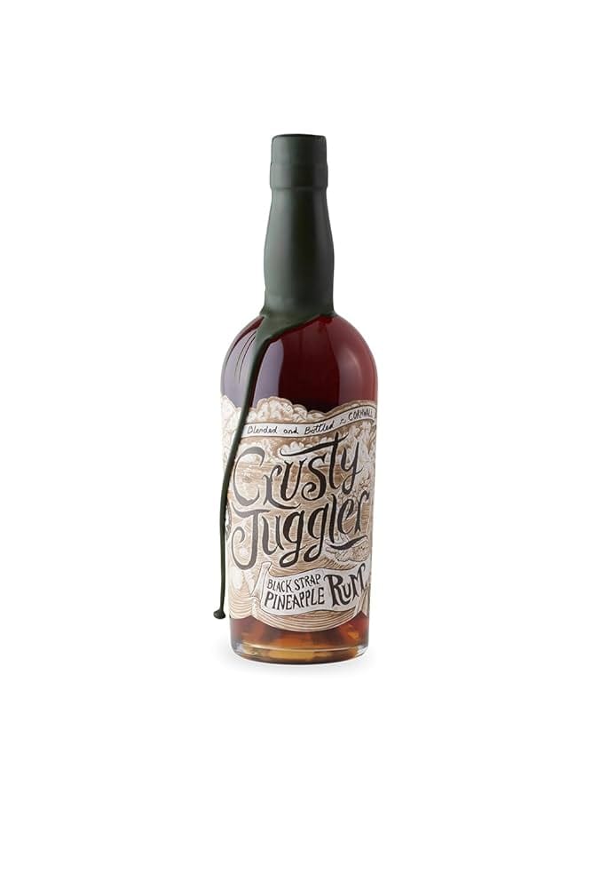 Customer photo review of Crusty Juggler Black Strap Pineapple Rum