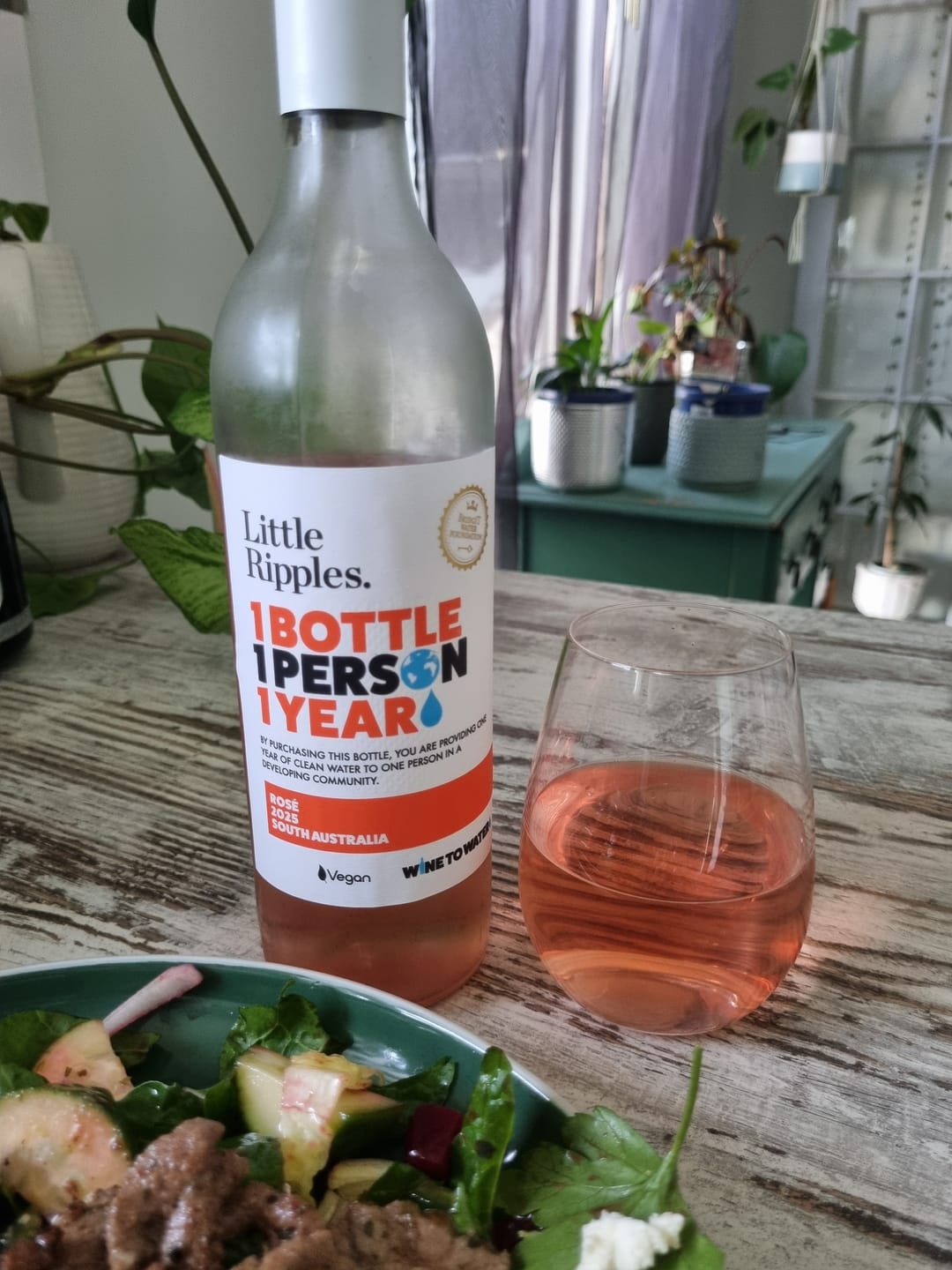 Customer photo review of Rosé - Single Bottle