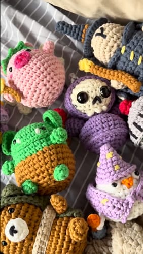 Customer photo review of Mini Crafts™ Learn-To-Crochet Kits