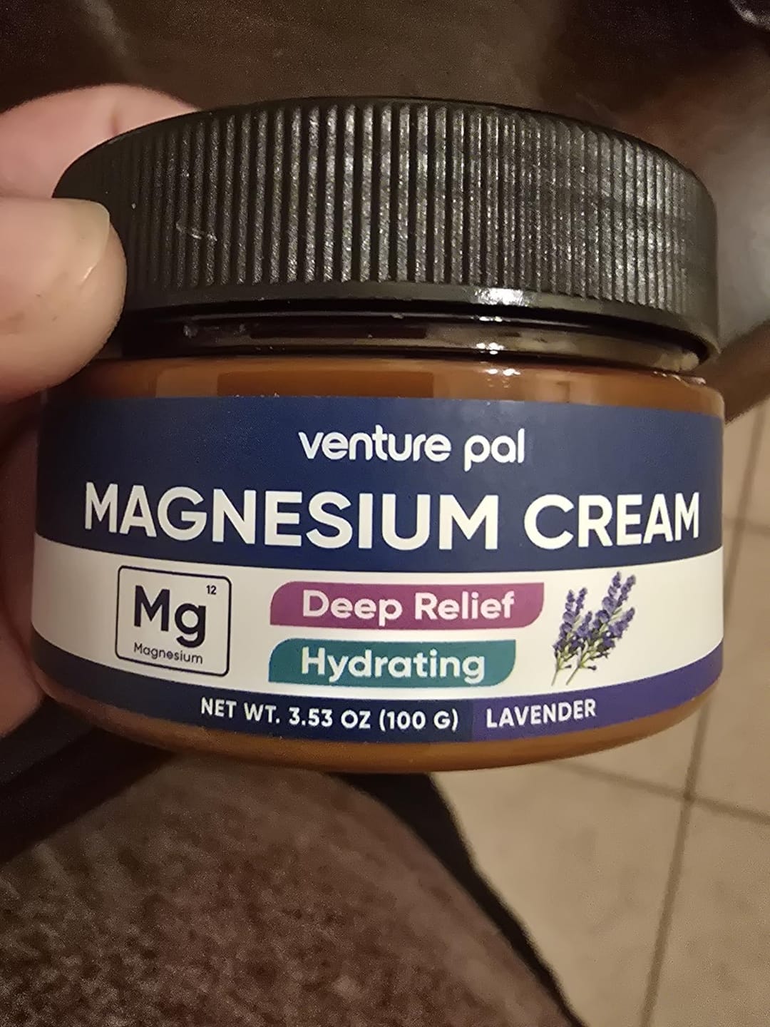Customer photo review of Topical Magnesium Cream