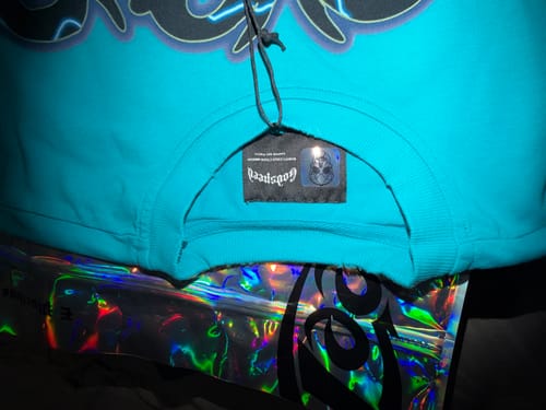 Customer photo review of Godspeed BMX Tee Carolina Blue