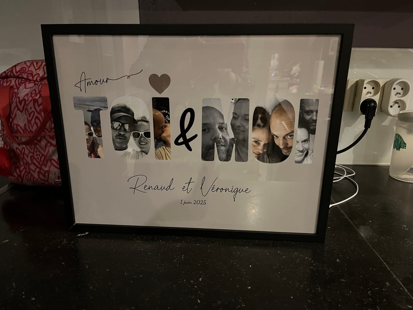 Customer photo review of Toi & Moi -  Affiche Personnalisée