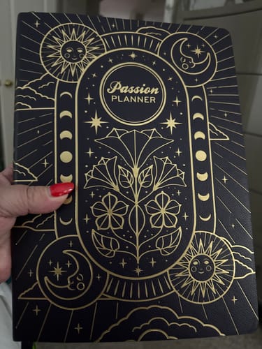Customer photo review of Weekly 2026 Planner - Cosmic Charm
