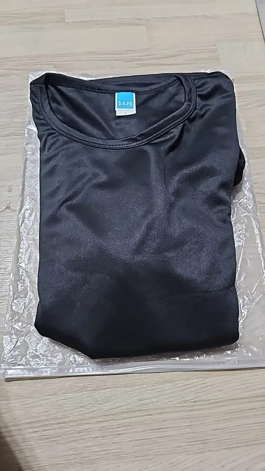 Customer photo review of 5-delige Set Heren Sport T-shirts – Ultralicht, Sneldrogend en Ademend