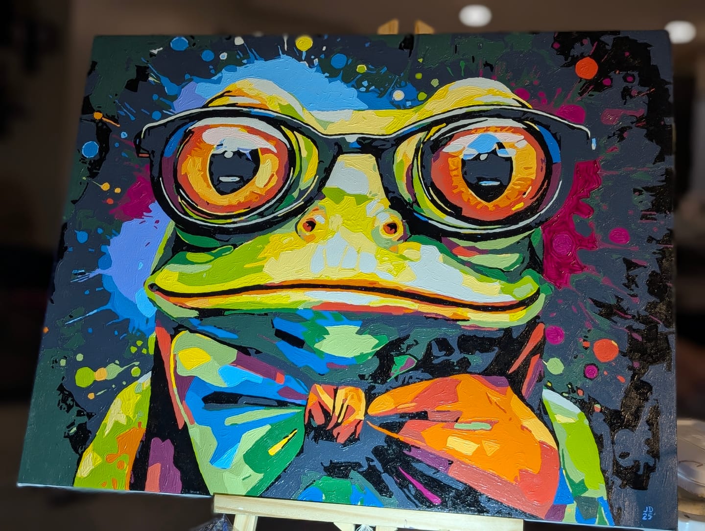 Customer photo review of Mr. Frog